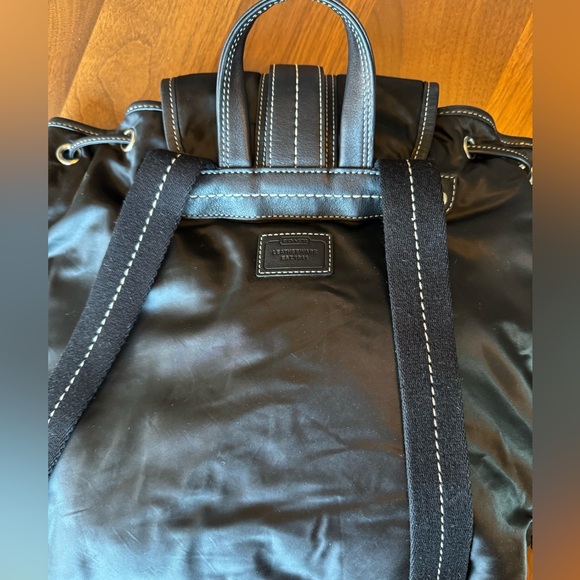 Coach leather and nylon backpack black - Picture 13 of 13